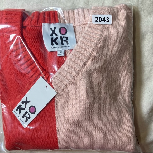 Kerri Rosenthal Radiant Heart Colorblock Sweater | Anthropologie - Picture 14 of 14